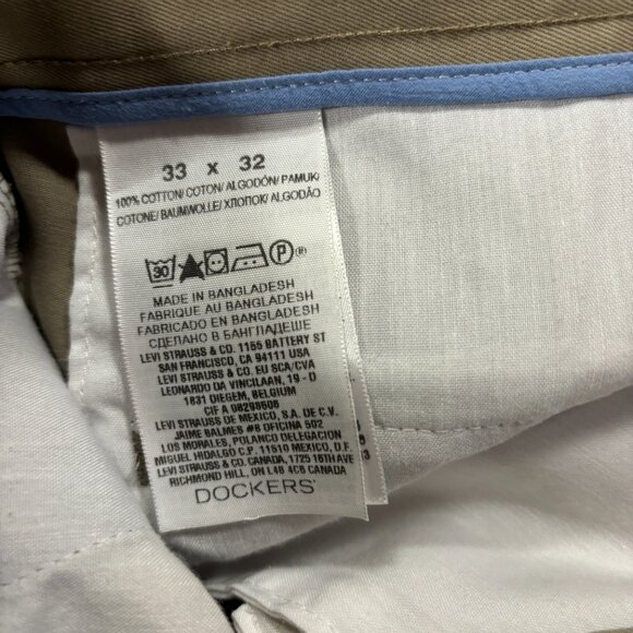 Dockers Straight Fit Size W33 L32 - 1590 - Picture 3 of 4